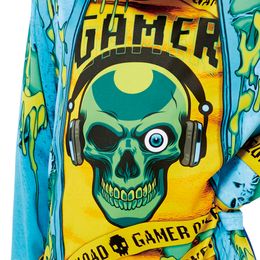 Bildspel - Zombie Gamer Barn Maskeraddräkt