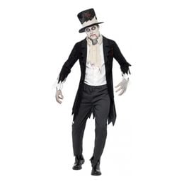 Zombie Brudgom Kostume