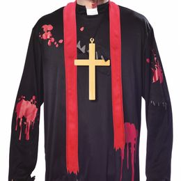 Bildspel - Zombie Präst Maskeraddräkt