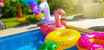 Poolparty  & strandhygge