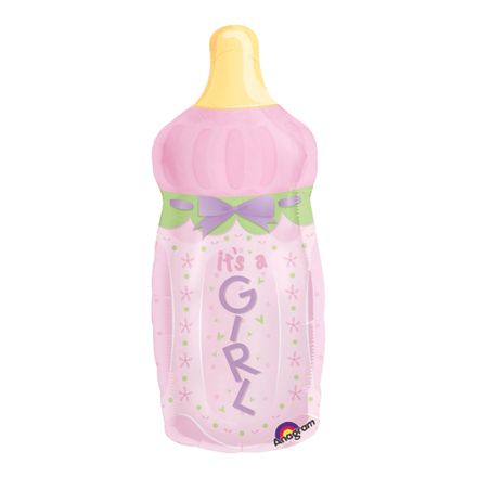 It´s a girl Hjärta Folieballong