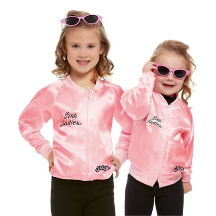 Grease Pink Jakke Børn | Partykungen