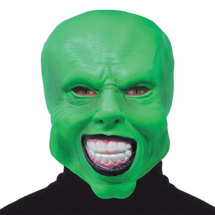 Rosa Latexmask Björn