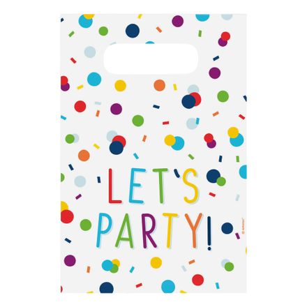Festone Snodabile Happy Birthday – 300 X 18 Cm, Motivo Codette Colorate (Sprinkles), Per Decorazioni Feste