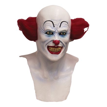 Bukser sværge Foran Scary Clown Overhead Maske | Partykungen