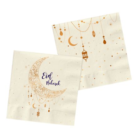 Servetter Eid Mubarak 33cmx33cm 16-p main image 1