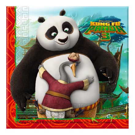 Lautasliinat Kung Fu Panda 3 