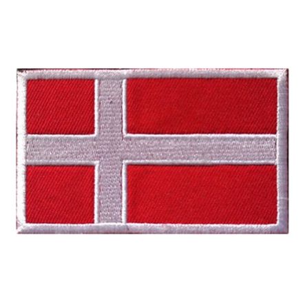 konsulent konstant Sweeten Stofmærke Dansk Flag | Partykungen