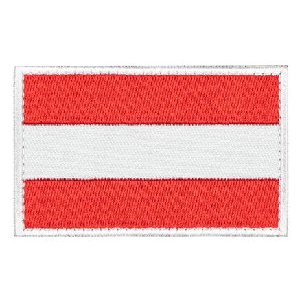 Stofmærke Østrigsk Flag | Partyking