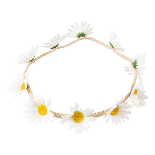 blomkrans vit
