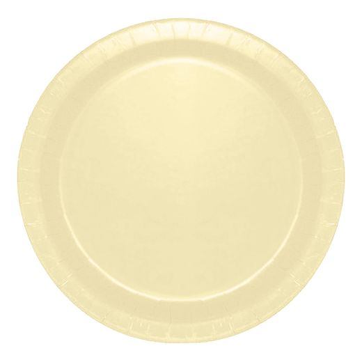 Papperstallrikar Guld Dop Kors 8-pack 21,9 cm main image 1