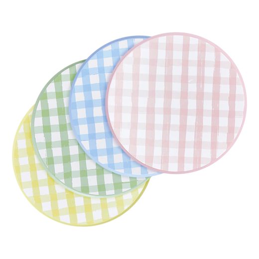 Papperstallrikar Brun 25-pack 18cm main image 1