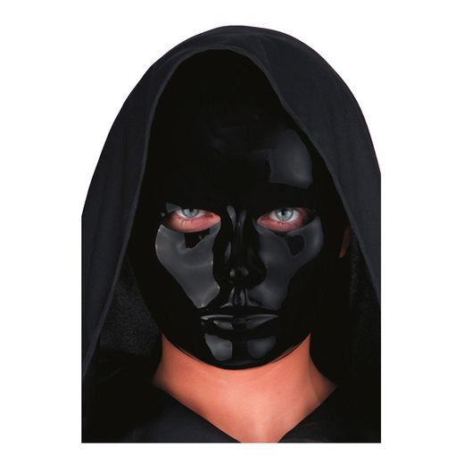 Läskiga Drakmask blå XL