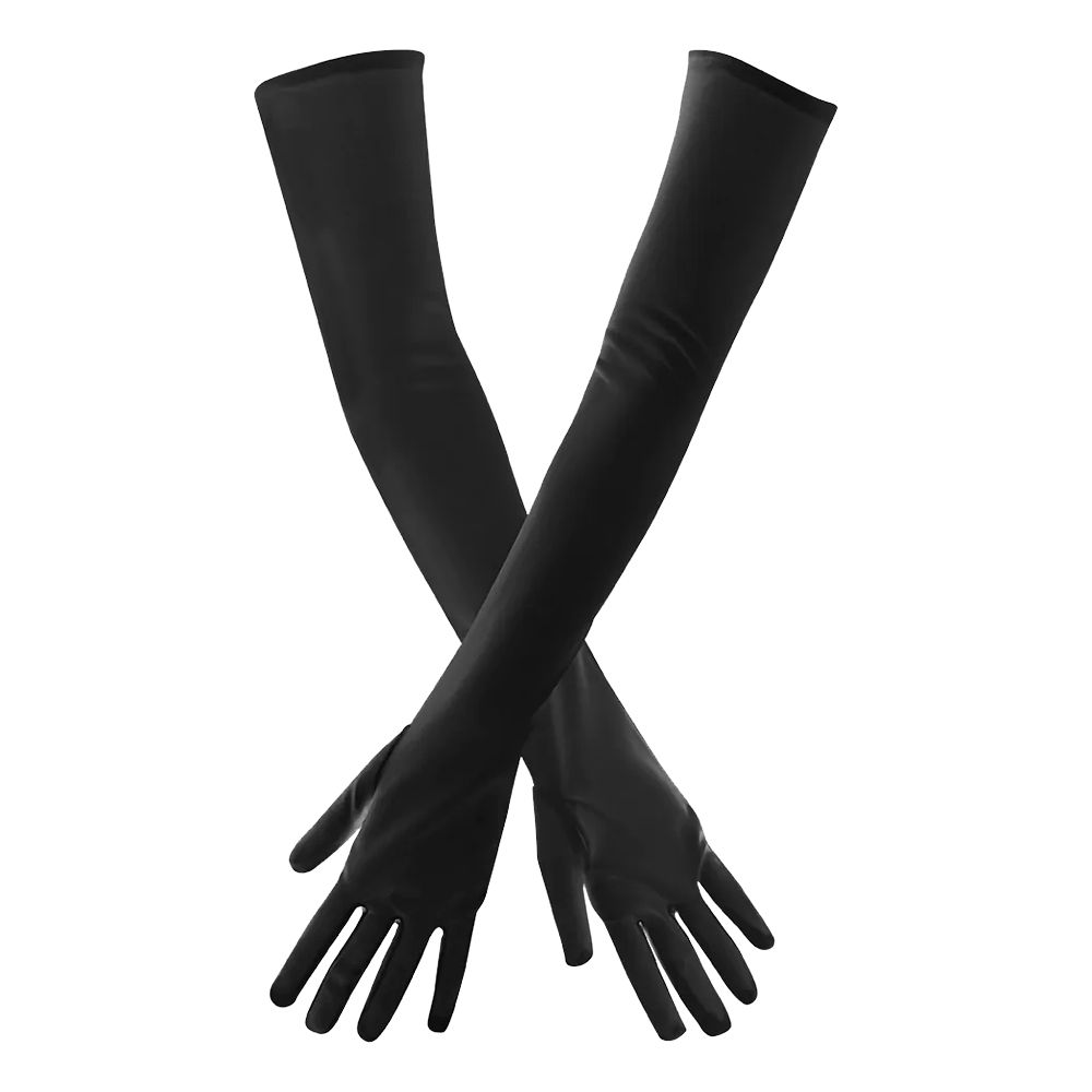 Long opera gloves