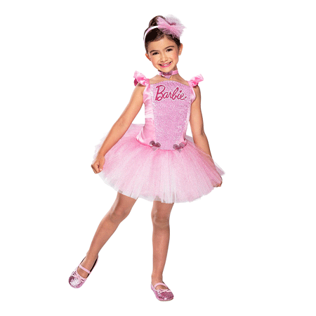 Barbie Ballerina Pailletter Børnekostume