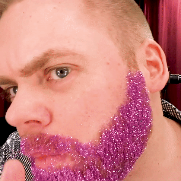 3. Fjern overflødig glitter