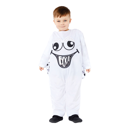 Spöke Jumpsuit Barn Maskeraddräkt