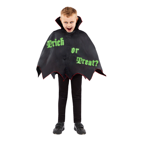 Trick or Treat Monster Cape Maskeraddräkt